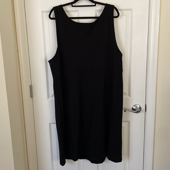 Context Woman Overall Jumper Style Black Dress Carnaby Road Pockets Size 3X - Picture 8 of 8